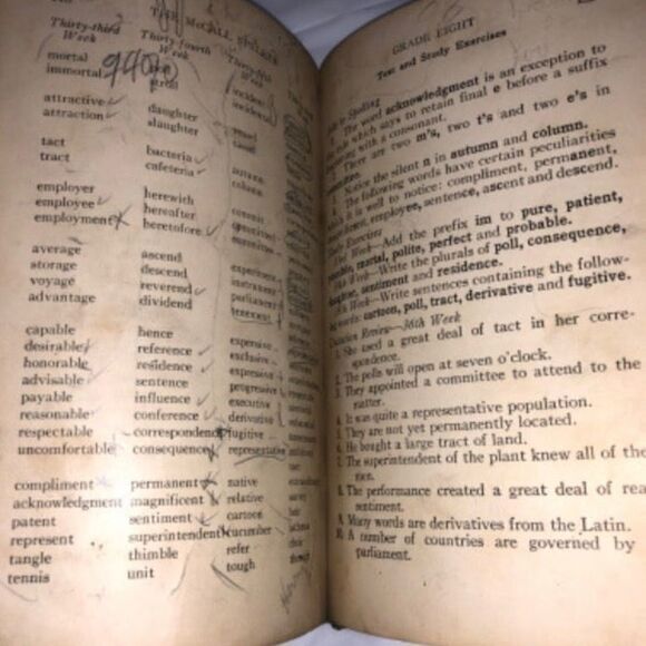 Antique  The McCall Speller Book Two 1925 - Picture 4 of 12